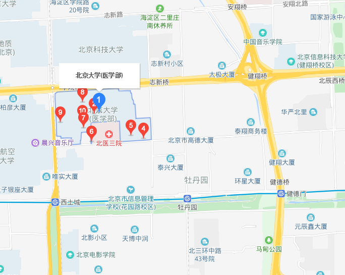 北京大學(xué)醫(yī)學(xué)部地址在哪里